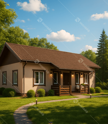 Проект одноэтажного дома Благо-103