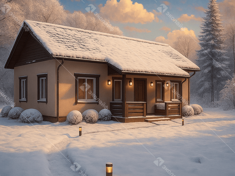 Готовый проект одноэтажного дома Благо 103 м2 во Владимире