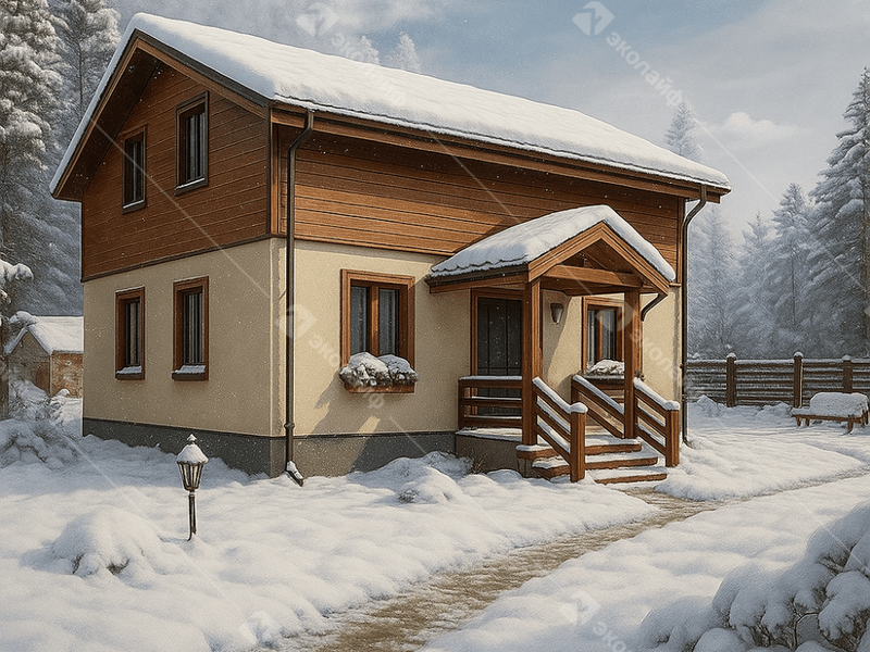 Проект готового двухэтажного дома Благо-143  м2 во Владимире