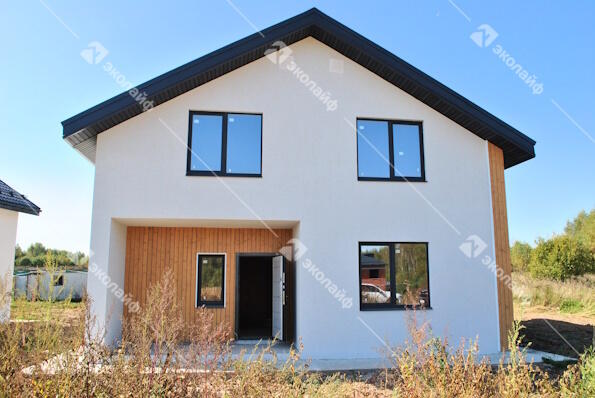 Двухэтажный дом 143 м2 в г. Доброград веранда