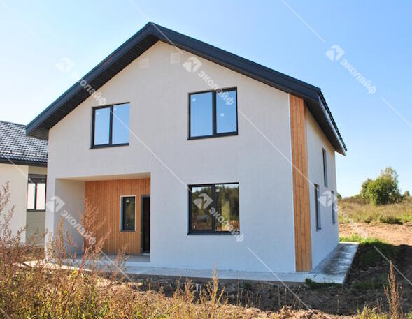 Дом по проекту Эколайф -143 в Доброграде планкен