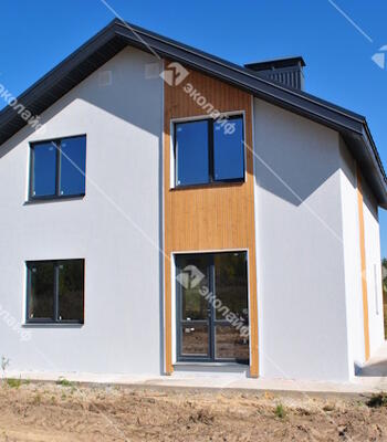 Двухэтажный дом из теплой керамики 143 м2 в г. Доброград