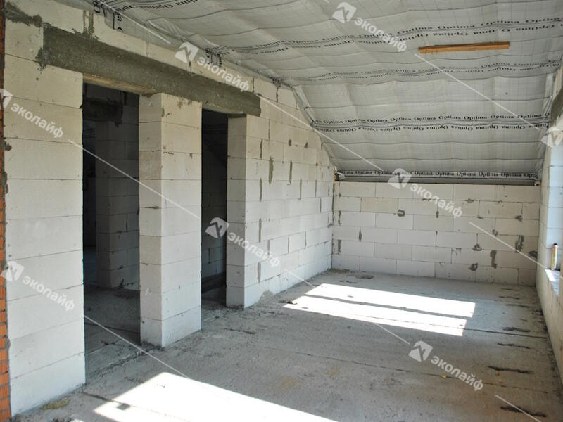 Дом из газобетона 143 м2 второй этаж спальня