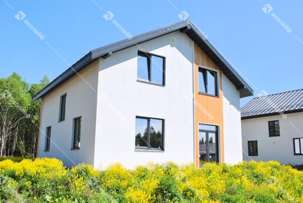 Дом из газобетона двухэтажный 143 м2 в п. Садовый