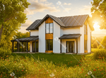 Проект готового двухэтажного дома Эколайф-155