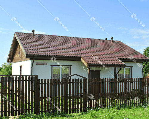 Дом 85 м2 с верандой