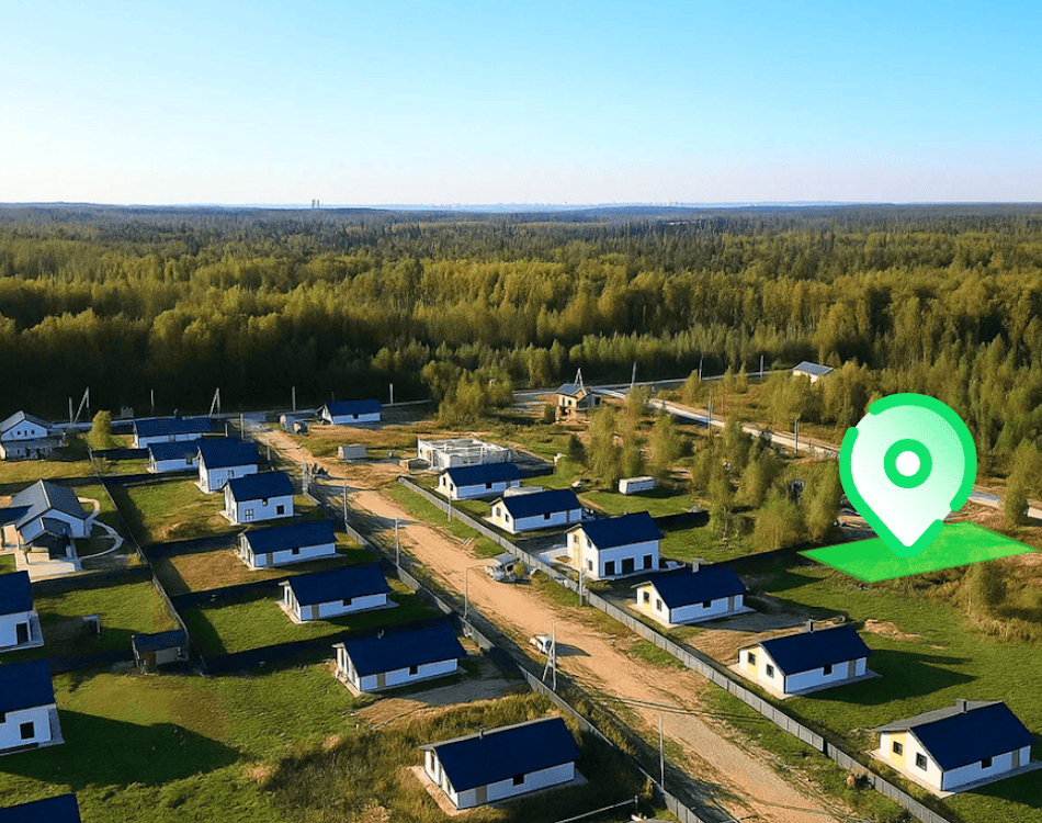 Большой выбор участков