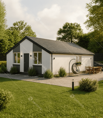 Проект одноэтажного дома Эколайф Нью-73