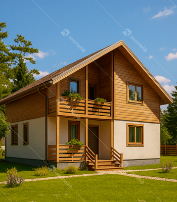 Проект двухэтажного дома Благо-143