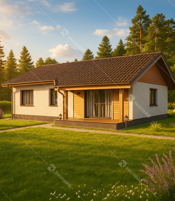 Проект одноэтажного дома Благо-85