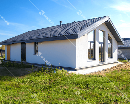 Одноэтажный дом 90 м2 