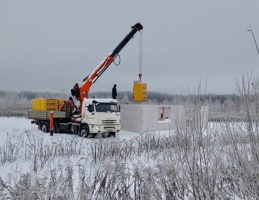 Микрорайон Рождественское ход строительства 2022 зима