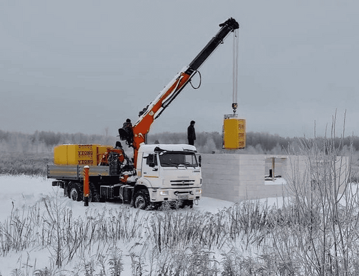 Микрорайон Рождественское ход строительства 2023 зима