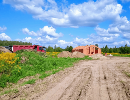 Микрорайон Рождественское ход строительства 2023 лето