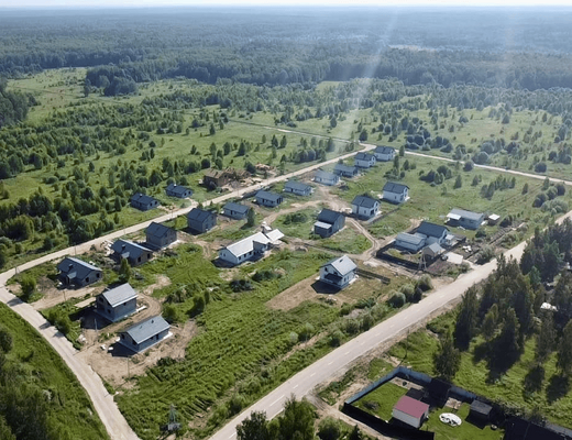 Микрорайон Рождественское ход строительства 2024 лето