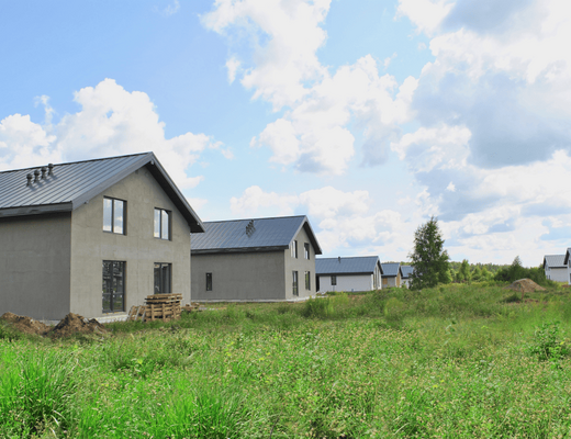 Микрорайон Рождественское ход строительства 2024 лето