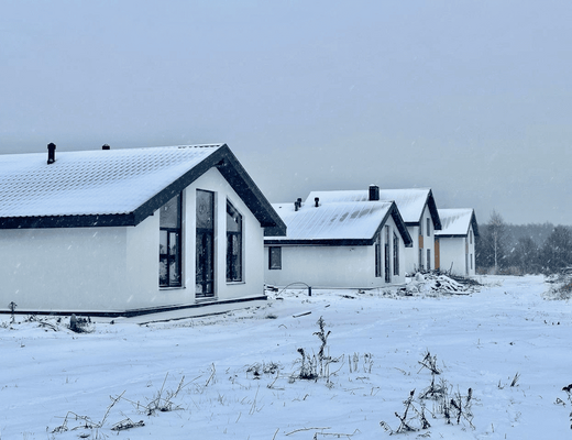 Микрорайон Рождественское ход строительства 2024 зима