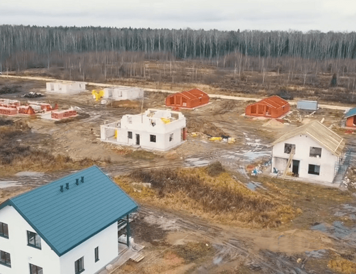 Микрорайон Рождественское ход строительства 2024 весна