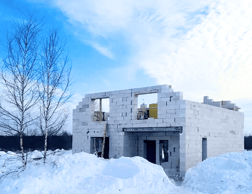 Микрорайон Рождественское ход строительства 2024 зима