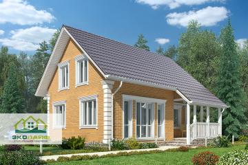 Проект дома из газобетона до 145 кв.м. под ключ Проект дома из газобетона до 145 кв.м.