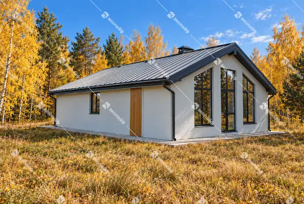Одноэтажный дом из теплой керамики в в ЖК Спасское