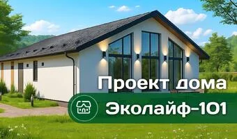 Проект дома Эколайф 101