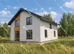Двухэтажный дом 143 м² под ключ из газобетона в Ставрово 