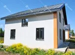Двухэтажный дом по проекту Эколайф -143 м2 в поселке Садовый