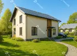 Проект готового двухэтажного дома Эколайф 150 м2 под ключ