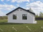 Готовый одноэтажный коттедж 90 м2