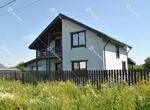 Двухэтажный дом 115 м2 с балконом и гаражом в п. Бородино, г. Владимир