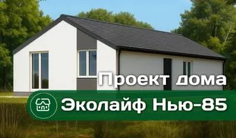 Проект дома Эколайф Нью 85