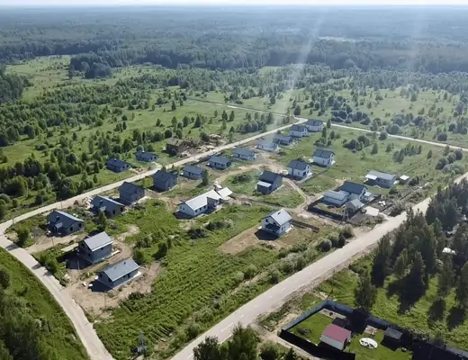 Микрорайон Рождественское ход строительства 2024 лето